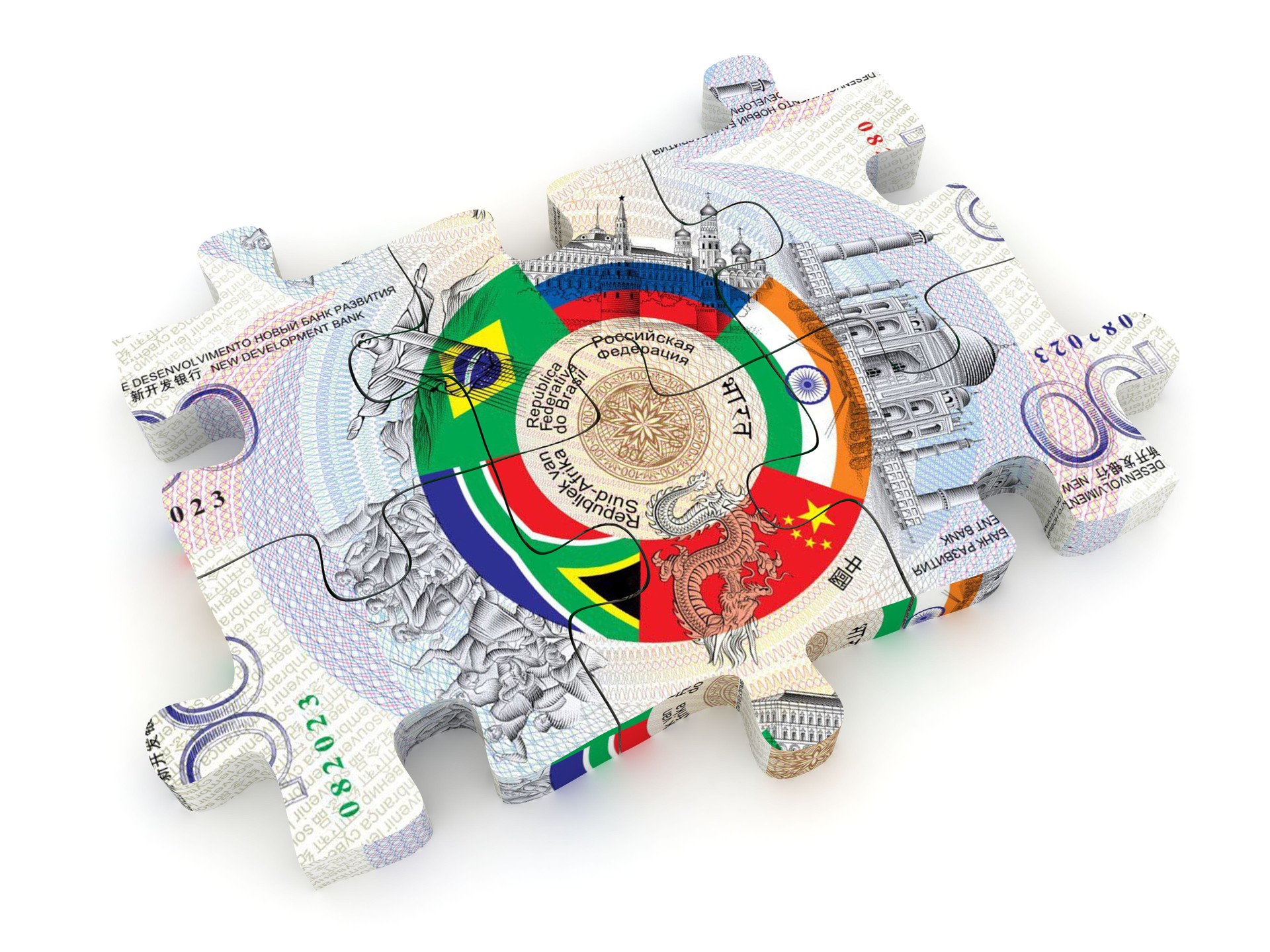 BRICS money global finance trading solution puzzle